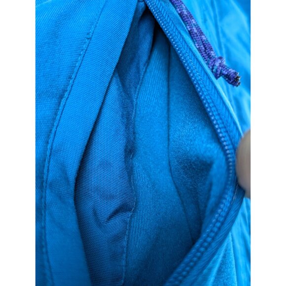 Columbia Womens Medium Blue Black Heavyweight Winter Jacket Lined Full Zip Coat - Picture 11 of 15